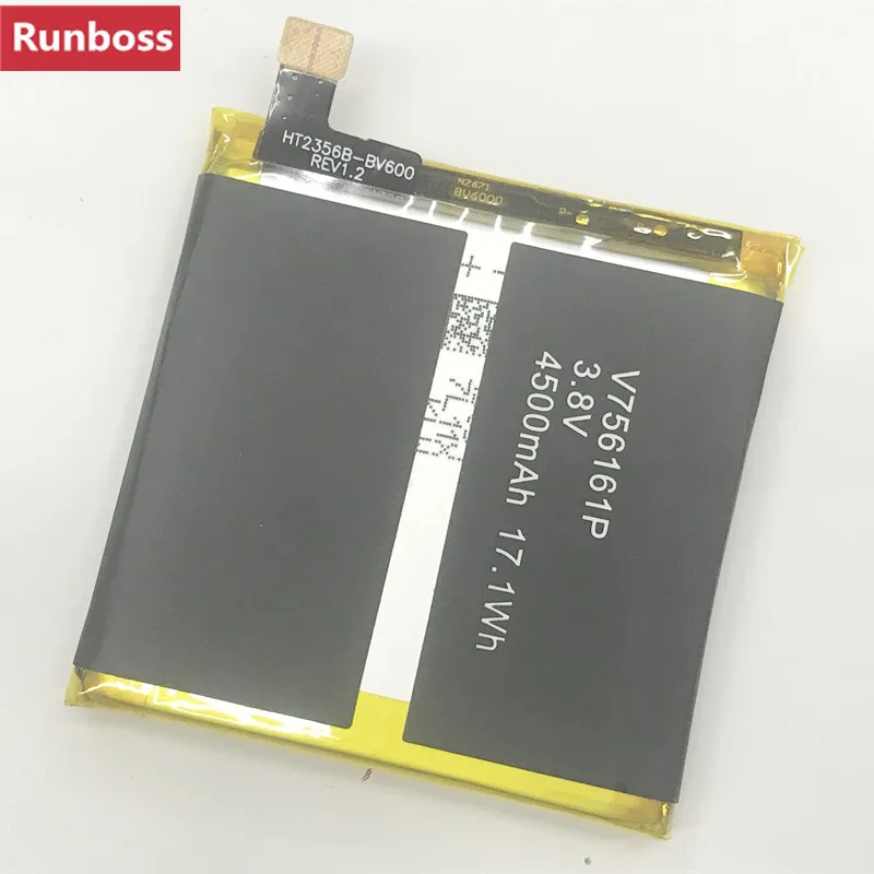 Runboss Original Quality Battery V756161P BV6000 for Blackview BV6000 BV6000S 4500mAh
Runboss Original Quality Battery V756161P BV6000 for Blackview BV6000 BV6000S 4500mAh