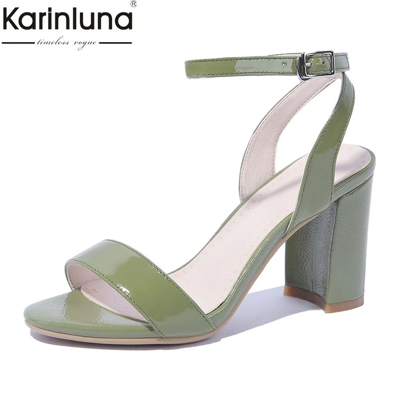 Karinluna Big Size 48 Classic Genuine Leather Sexy High Heels Platform Women Shoes Party Sandals Summer Shoes Woman
Karinluna Big Size 48 Classic Genuine Leather Sexy High Heels Platform Women Shoes Party Sandals Summer Shoes Woman