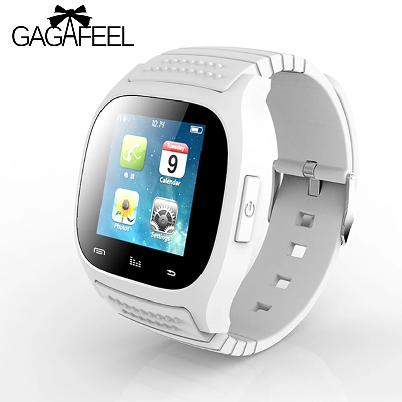 Gagafeel Sport Bluetooth Smart Watch for Men Women Digital SMS Remind with Dial Pedometer Stopwatch for Android Samsung Phone
Gagafeel Sport Bluetooth Smart Watch for Men Women Digital SMS Remind with Dial Pedometer Stopwatch for Android Samsung Phone