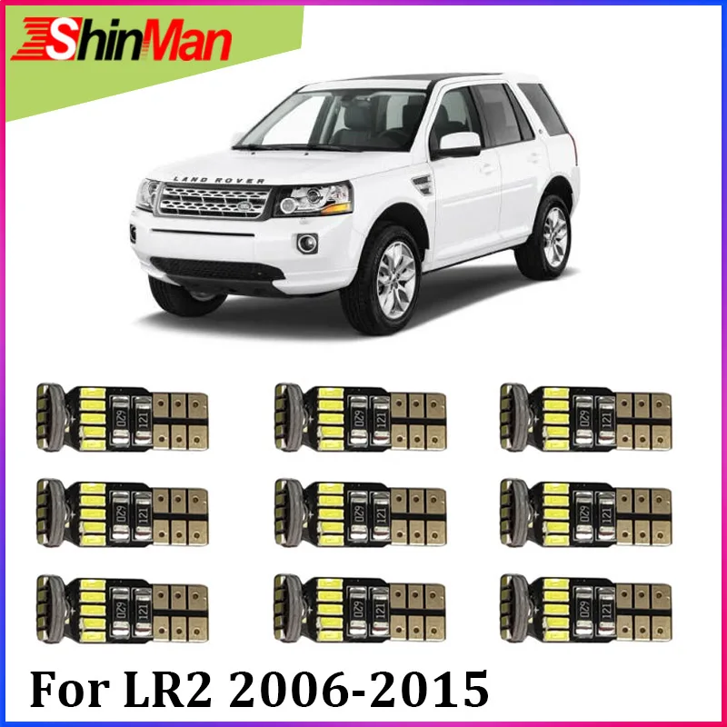 ShinMan 19x Error Free LED CAR lights Interior Light LED Reading Lights For Land Rover LR2 LED Interior Package 2006-2015
ShinMan 19x Error Free LED CAR lights Interior Light LED Reading Lights For Land Rover LR2 LED Interior Package 2006-2015