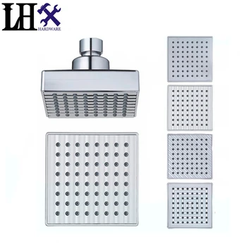 LHX CXY101 Modern Square Chrome ABS Rainfall Shower Head Ultra-Thin Wall Mounted Top Ceiling Mounted Showerheads
LHX CXY101 Modern Square Chrome ABS Rainfall Shower Head Ultra-Thin Wall Mounted Top Ceiling Mounted Showerheads