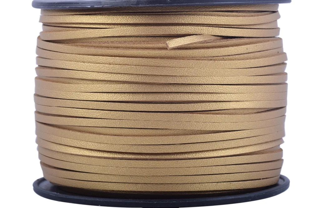 KONMAY 100 Yards 2.65mm Micro Fiber Lace Faux Suede Leather Cord on Rolls for Jewelry Making
KONMAY 100 Yards 2.65mm Micro Fiber Lace Faux Suede Leather Cord on Rolls for Jewelry Making