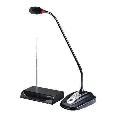 Original Takstar MS-208W Table Conference Wireless Microphone Church conference live presentation speech condenser microphone
Original Takstar MS-208W Table Conference Wireless Microphone Church conference live presentation speech condenser microphone