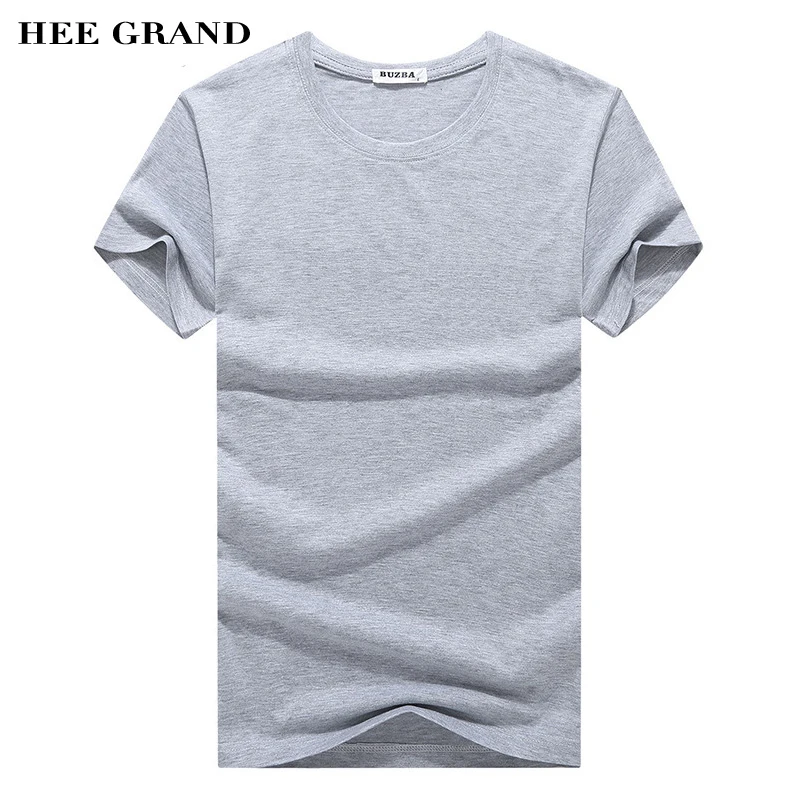 HEE GRAND Men's T Shirts Short Sleeve O-neck Solid Color Simple Classic Top Tees Plus Size MTS1468
HEE GRAND Men's T Shirts Short Sleeve O-neck Solid Color Simple Classic Top Tees Plus Size MTS1468