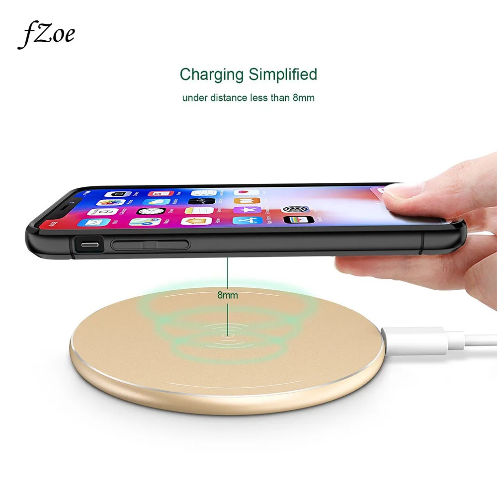 fZoe Wireless Charging For Samsung s8/s7 iPhone x/8/8 Plus Wireless Fast Charger Wireless Charger For Apple Mobile Charger
fZoe Wireless Charging For Samsung s8/s7 iPhone x/8/8 Plus Wireless Fast Charger Wireless Charger For Apple Mobile Charger