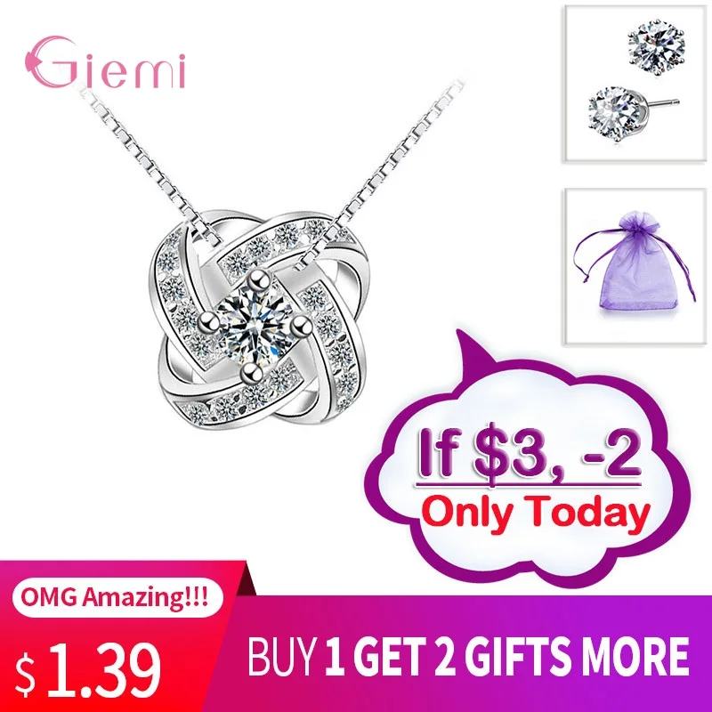 Endless Love Flower Solid 925 Sterling Silver Jewelry for Women Wife Gift Mystic Zircon Pendant Necklaces CZ Silver Jewellry
Endless Love Flower Solid 925 Sterling Silver Jewelry for Women Wife Gift Mystic Zircon Pendant Necklaces CZ Silver Jewellry