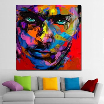 1 Piece Colorful Abstract Faces Portrait Painting Wall Art Canvas Printing Modern Paintings Poster and Print Unframed
1 Piece Colorful Abstract Faces Portrait Painting Wall Art Canvas Printing Modern Paintings Poster and Print Unframed
