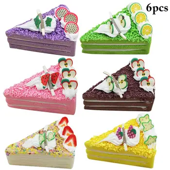 6pcs/lot Artificial Fruit Cakes Dessert Fake Food For Wedding Home Party Decor Display Realistic Cake Model Tea Table Decoration
6pcs/lot Artificial Fruit Cakes Dessert Fake Food For Wedding Home Party Decor Display Realistic Cake Model Tea Table Decoration