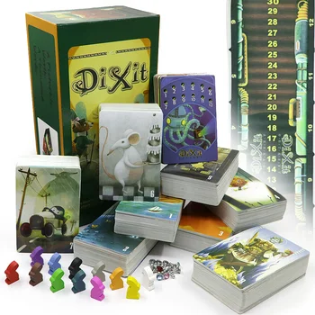 Dixit 1 2 3 4 5 6 7 8 board games for kids educational toys wooden bunny total 672 cards 12 players for party cards game
Dixit 1 2 3 4 5 6 7 8 board games for kids educational toys wooden bunny total 672 cards 12 players for party cards game