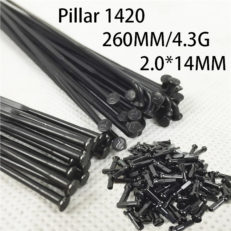 Pillar PSR aero X-TRA 1420 spokes J-bend or Straight pull head Ultralight aluminum alloy Nipples
Pillar PSR aero X-TRA 1420 spokes J-bend or Straight pull head Ultralight aluminum alloy Nipples