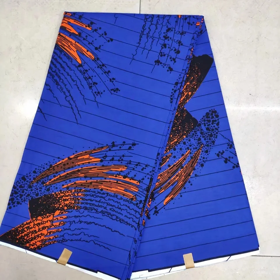 100% Cotton Ankara Fabric Royal Blue Ghanaian Dutch Wax, African wax print fabric for fashion 6 yards whole KWSH-97
100% Cotton Ankara Fabric Royal Blue Ghanaian Dutch Wax, African wax print fabric for fashion 6 yards whole KWSH-97