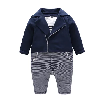 Vlinder Winter Baby Boys Rompers Newborn Infant Pajamas Pure Cotton Gentleman Style Formal kids Clothes Long Sleeves Jumpsuit
Vlinder Winter Baby Boys Rompers Newborn Infant Pajamas Pure Cotton Gentleman Style Formal kids Clothes Long Sleeves Jumpsuit