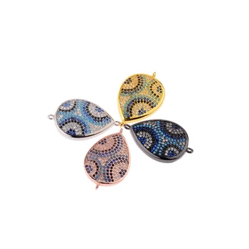 NEW Tukish Crystal Golds Plated Zircon Evil Eye Connectors for Necklace DIY CZ Micro Pave Jewelry Accessories Fashion Bijoux
NEW Tukish Crystal Golds Plated Zircon Evil Eye Connectors for Necklace DIY CZ Micro Pave Jewelry Accessories Fashion Bijoux