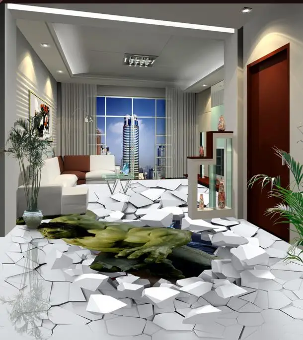 High quality 3d floor murals hulk wallpaper for kids 3d floor tiles pvc waterproof 3d photo wallpaper rolls High quality 3d floor murals hulk wallpaper for kids 3d floor tiles pvc waterproof 3d photo wallpaper rolls<br><br>Aliexpress
