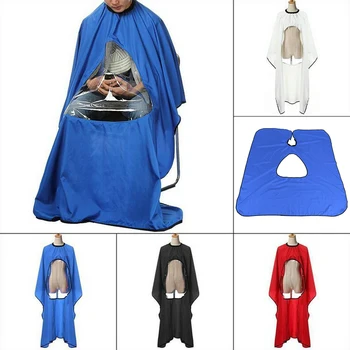 4 Colors Hairdressing Cloth Cape Gown Salon Hair Cape Waterproof Transparent View Window Gown Tool
4 Colors Hairdressing Cloth Cape Gown Salon Hair Cape Waterproof Transparent View Window Gown Tool