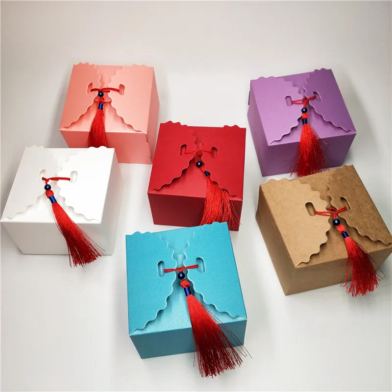 12pcs little rectangle Paper Candy Boxes +Red tassel,For Baby Shower gift box Birthday Wedding Party Favor Box 6.5x6.5x4.5cm
12pcs little rectangle Paper Candy Boxes +Red tassel,For Baby Shower gift box Birthday Wedding Party Favor Box 6.5x6.5x4.5cm