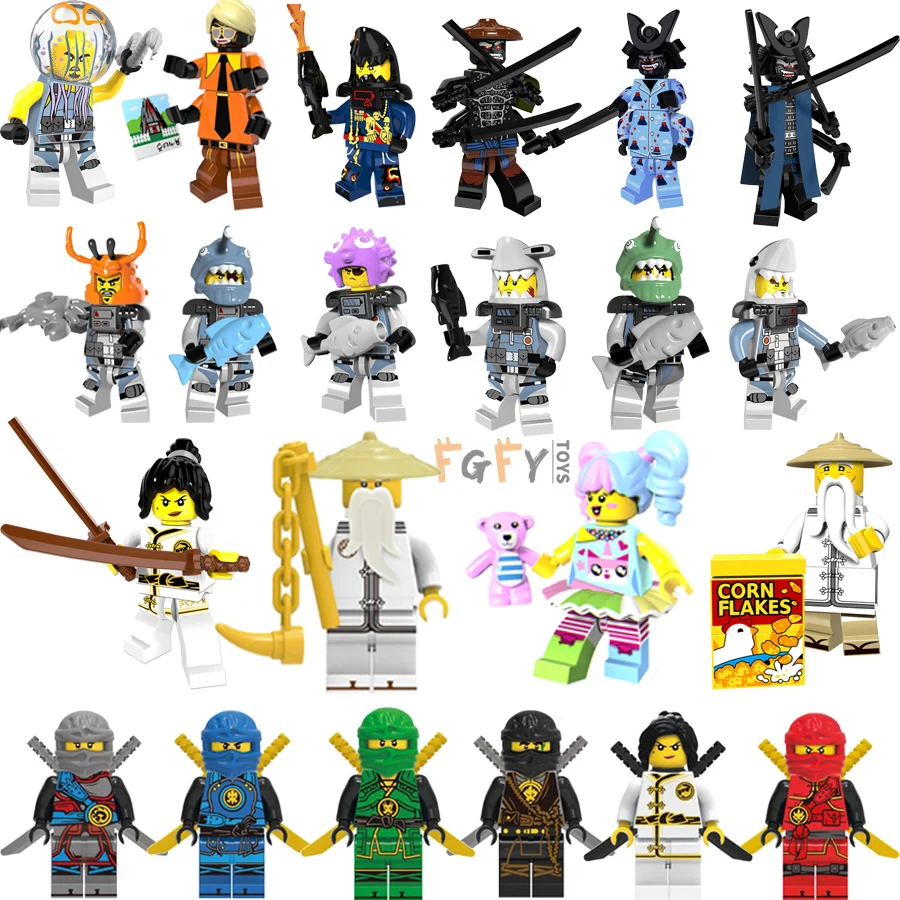 New Legoing Ninjago Figures Blocks Garmaoon Nya Jay Zane Kai Cole Harumi Samurai X Action Figures Ninjago Legoings Toy & Hobbies
New Legoing Ninjago Figures Blocks Garmaoon Nya Jay Zane Kai Cole Harumi Samurai X Action Figures Ninjago Legoings Toy & Hobbies