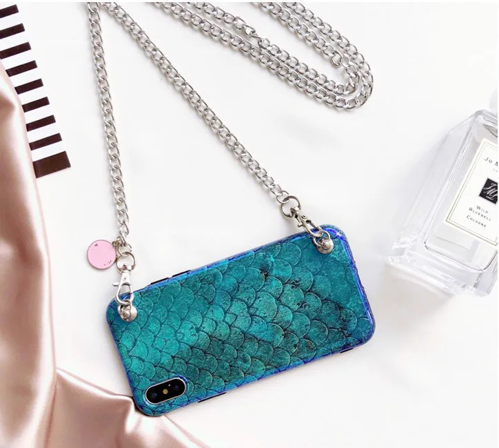 For iphone XS MAX Case Luxury Fish Scale Soft Silicone Crossbody bag Phone Case for iphone 11 pro max case for iphone X XR 7 7PLUS 6 6S plus 8 8plus cover chain strap
For iphone XS MAX Case Luxury Fish Scale Soft Silicone Crossbody bag Phone Case for iphone 11 pro max case for iphone X XR 7 7PLUS 6 6S plus 8 8plus cover chain strap