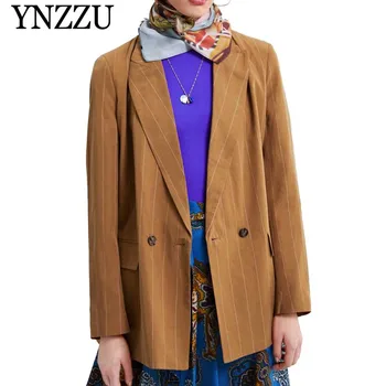 Vintage Notched Collar Striped Blazer Women 2019 Spring Casual Long Sleeve Women Blazers and Jackets Loose OL Workwear AO920
Vintage Notched Collar Striped Blazer Women 2019 Spring Casual Long Sleeve Women Blazers and Jackets Loose OL Workwear AO920