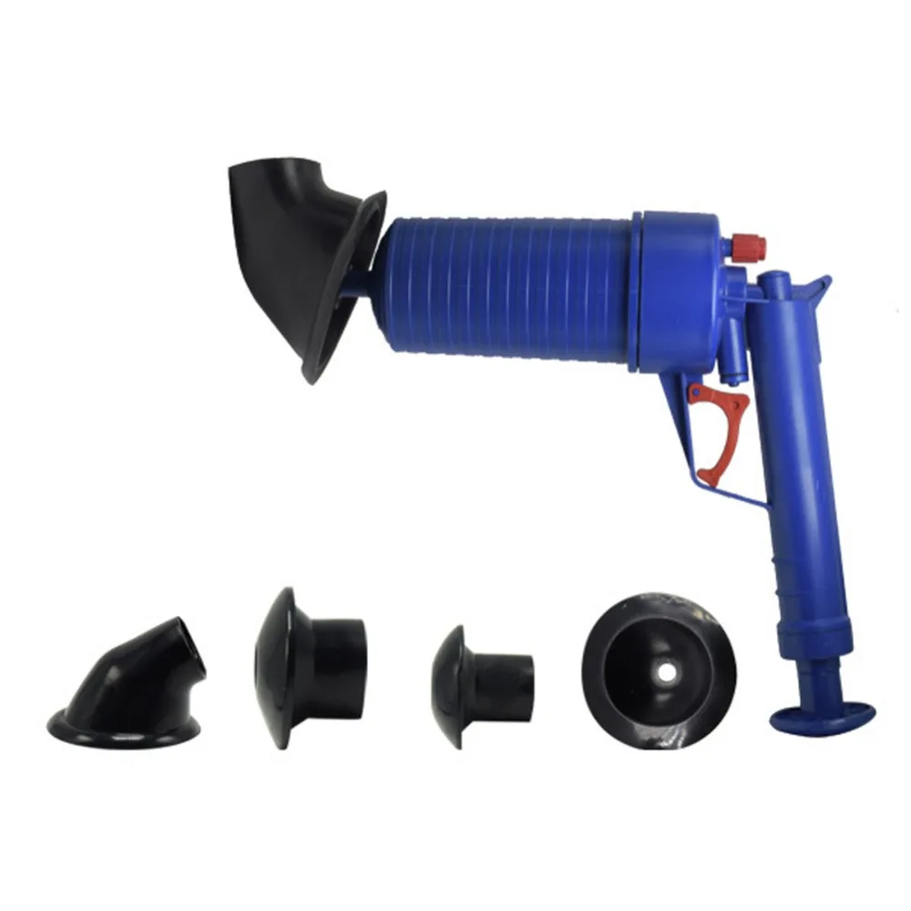 High Pressure Air Drain Blaster Gun Pipe Cleaning Pump Kitchen Sink Plunger Opener for Bathroom Bath Toilets
High Pressure Air Drain Blaster Gun Pipe Cleaning Pump Kitchen Sink Plunger Opener for Bathroom Bath Toilets