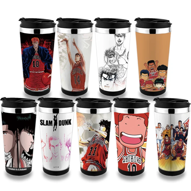 free shiping Slam Dunk mug , carton mug can change the insert paper Comic and Animation Advertising cup
free shiping Slam Dunk mug , carton mug can change the insert paper Comic and Animation Advertising cup