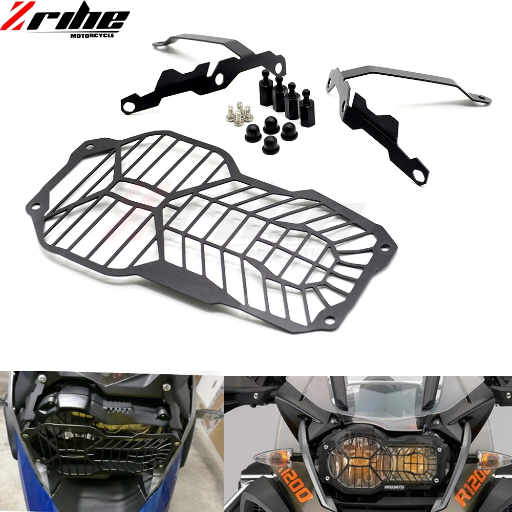 Headlight Grille Guard Cover Protector for BMW 1200 GS For BMW R1200 GS R1200GS ADV Adventure R1200GS 2013-2016 2017
