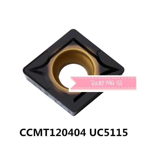 CCMT120404 UC5115/CCMT120408 UC5115, оригинал CCMT 120404/120408 вставка карбида для токарного держателя инструмента
CCMT120404 UC5115/CCMT120408 UC5115, оригинал CCMT 120404/120408 вставка карбида для токарного держателя инструмента