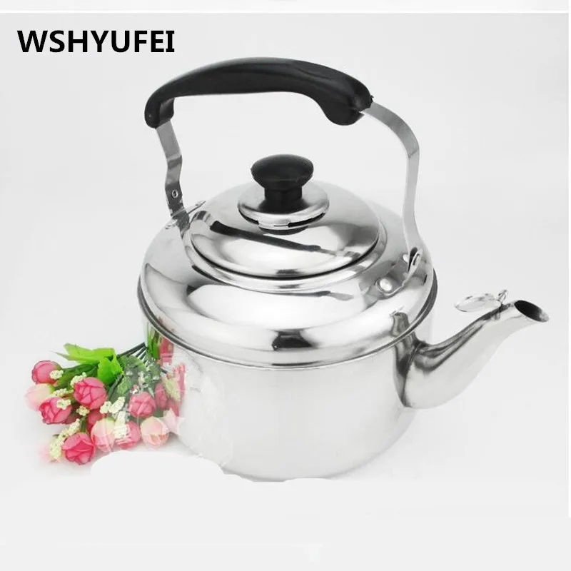 2017 Real Hot Sale Stainless Steel 4L Water Kettle Induction Cooker Camping Kettles Furnace Stove Whistle Teapot Tools
2017 Real Hot Sale Stainless Steel 4L Water Kettle Induction Cooker Camping Kettles Furnace Stove Whistle Teapot Tools