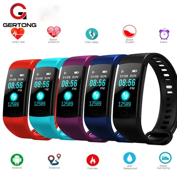 Y5 Smart Wristband Watch Blood Pressure Heart Rate Monitor Color LCD For IOS Android Smart Bracelet Fitness Activity Tracker
Y5 Smart Wristband Watch Blood Pressure Heart Rate Monitor Color LCD For IOS Android Smart Bracelet Fitness Activity Tracker