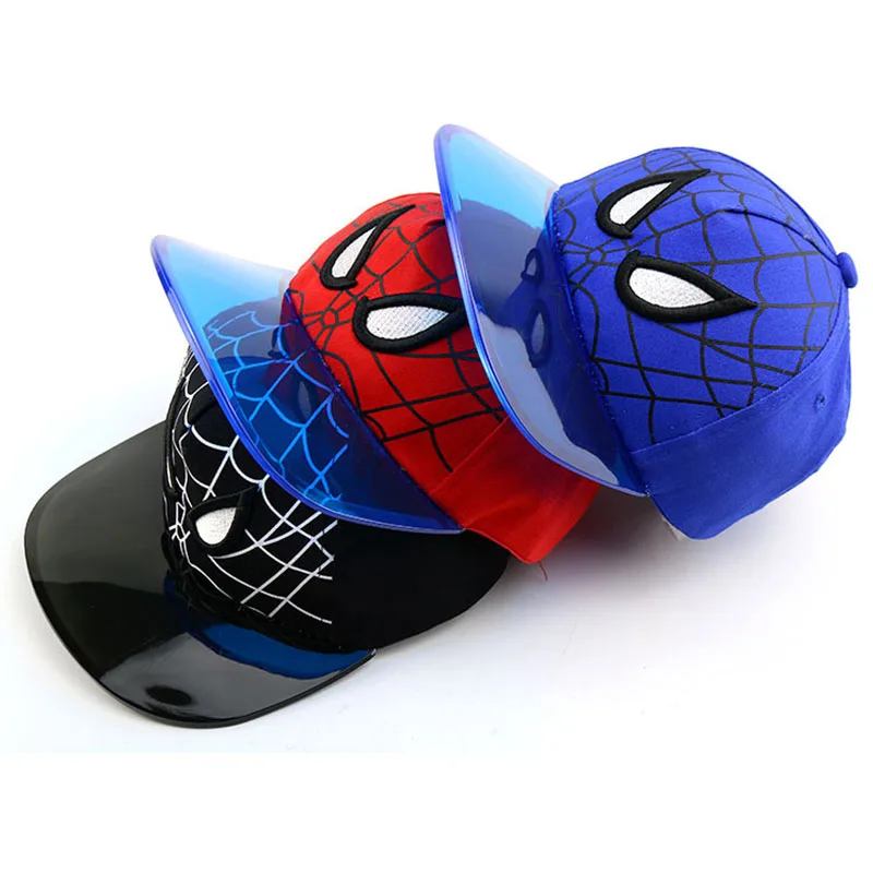 2019 new European and American spider hero fashion cartoon children hat boy and girl summer sun protection baseball cap
2019 new European and American spider hero fashion cartoon children hat boy and girl summer sun protection baseball cap