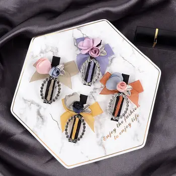 Fresh Color Flower Leaves Hairpin Hair Barrettes Oval Clip Handmade Fabric Cute Hairpin Duckbill Baby Girls Hair Accessories
Fresh Color Flower Leaves Hairpin Hair Barrettes Oval Clip Handmade Fabric Cute Hairpin Duckbill Baby Girls Hair Accessories