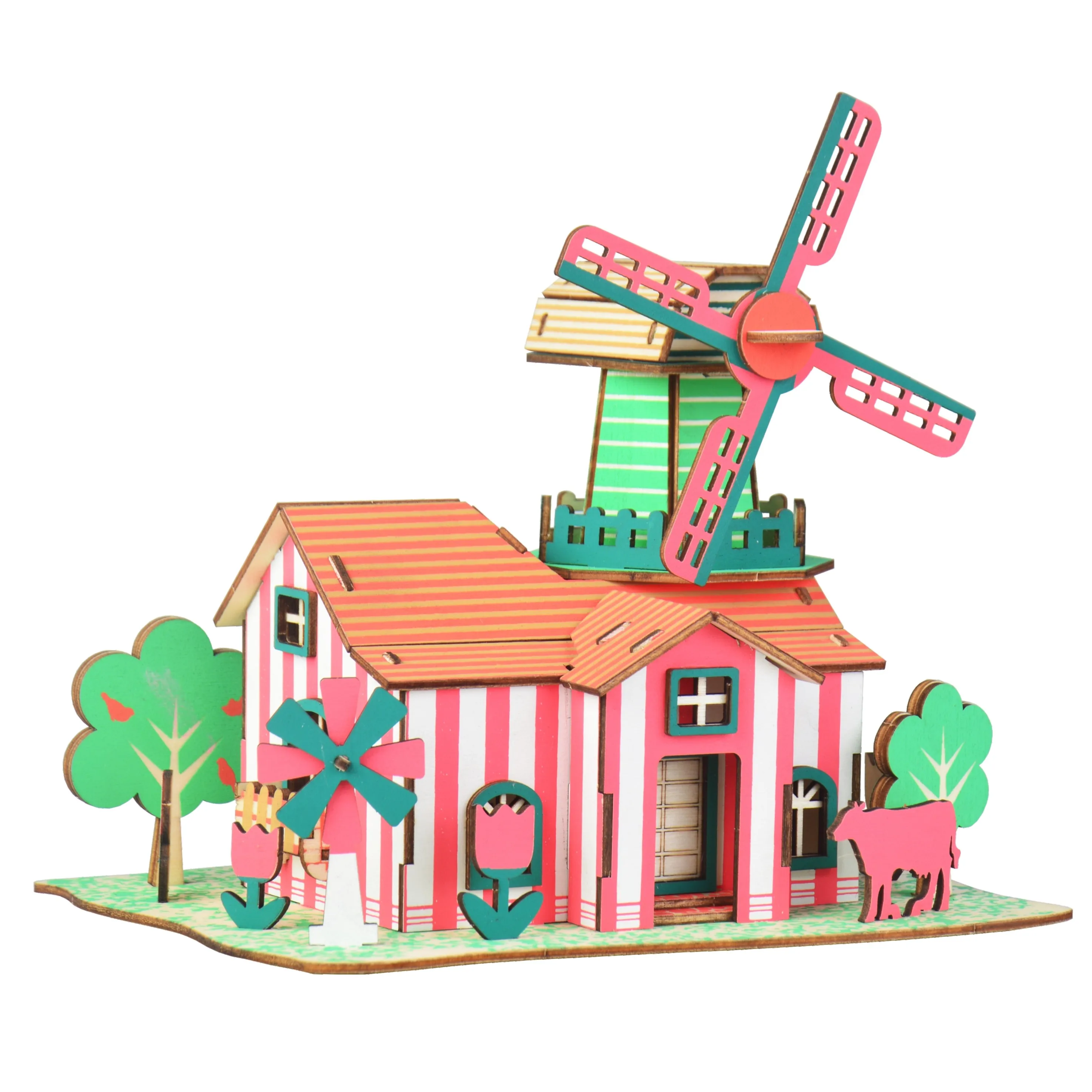 3D Wooden Puzzle Toys Laser Cutting Jigsaw Architecture Villa DIY Manual Assembly Kit Kids Educational Wooden Toys for Children
3D Wooden Puzzle Toys Laser Cutting Jigsaw Architecture Villa DIY Manual Assembly Kit Kids Educational Wooden Toys for Children