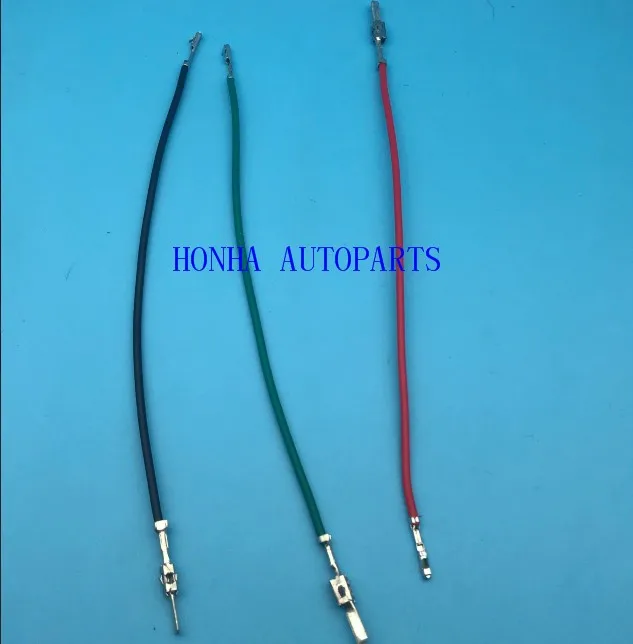 Free shipping crimp terminal N 90764701 / 000979009E 962843-1 / 964298-1 with 15cm 20AWG (0.5mm) red black and green wire
Free shipping crimp terminal N 90764701 / 000979009E 962843-1 / 964298-1 with 15cm 20AWG (0.5mm) red black and green wire