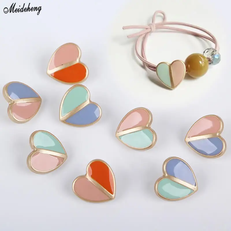 Fashion Korean Japan DIY Jewelry Material Beads Handmade Hair Decoration Oil Dropping Heart Love Pearl Rubber Band Accessory
Fashion Korean Japan DIY Jewelry Material Beads Handmade Hair Decoration Oil Dropping Heart Love Pearl Rubber Band Accessory