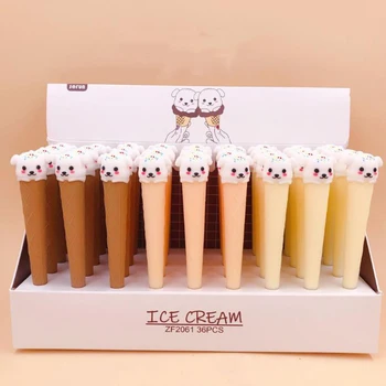 3 Pcs/set Cute Ice Cream Dog Silicone Gel Pens Animal Writing Signature Pens Supply School Office Korean Stationery Gifts
3 Pcs/set Cute Ice Cream Dog Silicone Gel Pens Animal Writing Signature Pens Supply School Office Korean Stationery Gifts