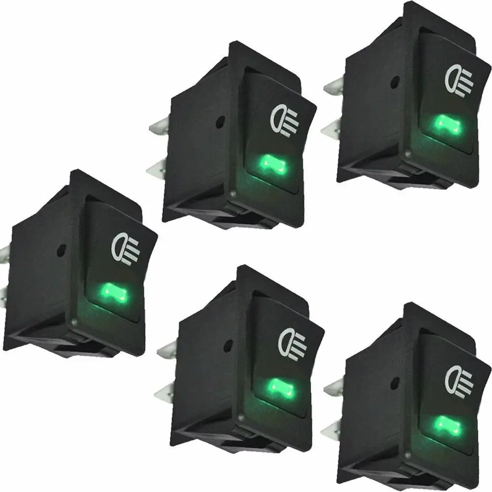 5Pcs 12V 35A Car Fog Light Rocker Toggle Switch 4Pin LED Light Dash Dashboard Sales Car styling panel switch Hot Sales
5Pcs 12V 35A Car Fog Light Rocker Toggle Switch 4Pin LED Light Dash Dashboard Sales Car styling panel switch Hot Sales