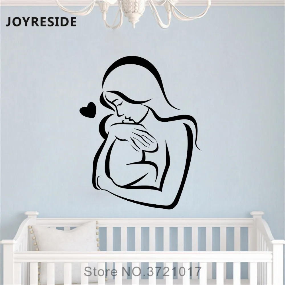JOYRESIDE Mother And Baby Wall Love Heart Family Sticker Decals Vinyl Bedroom Living room Interior Decoration Design Mural A1444
JOYRESIDE Mother And Baby Wall Love Heart Family Sticker Decals Vinyl Bedroom Living room Interior Decoration Design Mural A1444