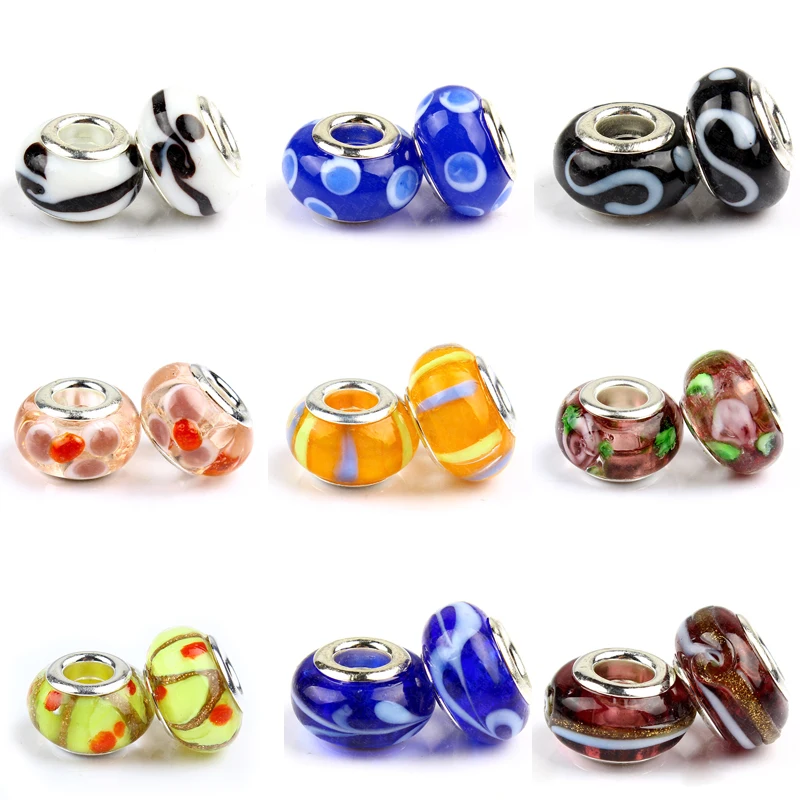 5PCS Hot Sale 9 Styles Wholesale Murano Glass Beads Fit Original Pandora Silver Charm Bracelet Pendant DIY Jewelry Accessories
5PCS Hot Sale 9 Styles Wholesale Murano Glass Beads Fit Original Pandora Silver Charm Bracelet Pendant DIY Jewelry Accessories