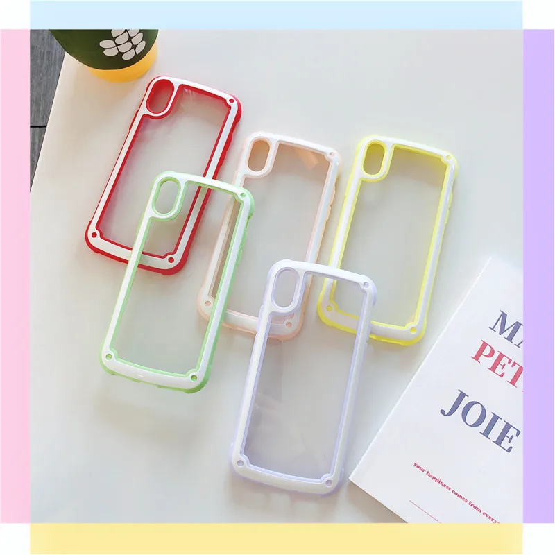 Hybrid Protective Clear Case for Apple iPhone 6 6s 7 8 plus Antishock Phone Cover for Coque iPhone X XS Max XR Back Cover
Hybrid Protective Clear Case for Apple iPhone 6 6s 7 8 plus Antishock Phone Cover for Coque iPhone X XS Max XR Back Cover