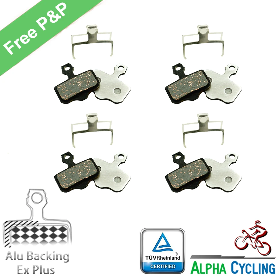 Bicycle Disc Brake Pads Fit AVID Elixir 1 3 5 7 9 Disc Brake, for AVID DB1 DB3 Disc Brake, Aluminum EX Plus, 4 Pairs
Bicycle Disc Brake Pads Fit AVID Elixir 1 3 5 7 9 Disc Brake, for AVID DB1 DB3 Disc Brake, Aluminum EX Plus, 4 Pairs