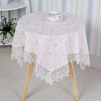Modern Water-soluble Lace Tablecloth Square Coffee Table Refrigerator Bedside Cover Cloth Dust Tapete Towel Christmas Wedding
Modern Water-soluble Lace Tablecloth Square Coffee Table Refrigerator Bedside Cover Cloth Dust Tapete Towel Christmas Wedding