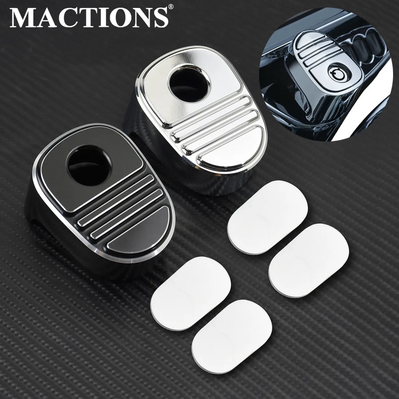 Motorcycle Line Ignition Switch Cover Decorative Cap Case For Harley Touring Road Glide Electra Glides Tri Glides 2014-2018 2019
Motorcycle Line Ignition Switch Cover Decorative Cap Case For Harley Touring Road Glide Electra Glides Tri Glides 2014-2018 2019
