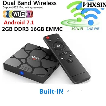 VHXSIN 2 pcs/lot M96X mini Amlogic 905W Android 7.1 II TV Box 2G/16G hd 4k 3D BT Quad core 64bit
VHXSIN 2 pcs/lot M96X mini Amlogic 905W Android 7.1 II TV Box 2G/16G hd 4k 3D BT Quad core 64bit