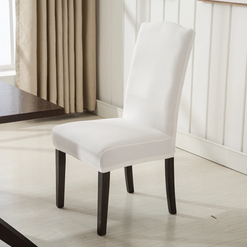 Knitted Spandex Dining Chair Covers 1 Piece Universal Removable Stretch High Back Chair Cover Restaurant Home Office Chair
Knitted Spandex Dining Chair Covers 1 Piece Universal Removable Stretch High Back Chair Cover Restaurant Home Office Chair