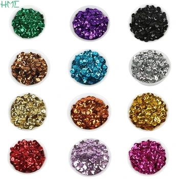 1200pcs 6mm Shiny Silver Color Metallic Cup Sequin for DIY Home & Wedding Decoration Craft Jewelry Making Base Beads Spacers
1200pcs 6mm Shiny Silver Color Metallic Cup Sequin for DIY Home & Wedding Decoration Craft Jewelry Making Base Beads Spacers