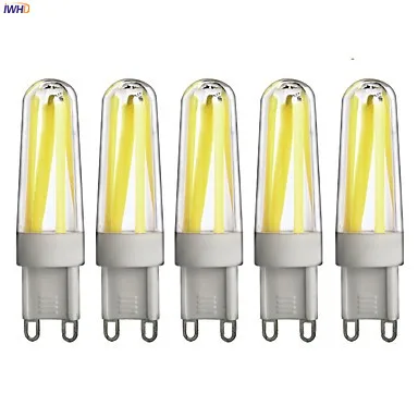 IWHD 5pcs 3W E14 G9 LED Bulb 220V 240LM COB Dimmable LED Lamp G9 220V Corn Bi-pin Lights Warm White White 110v-220v
IWHD 5pcs 3W E14 G9 LED Bulb 220V 240LM COB Dimmable LED Lamp G9 220V Corn Bi-pin Lights Warm White White 110v-220v
