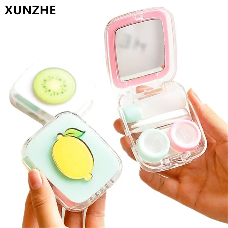 XUNZHE Portable Cute Fruit Acrylic Contact Lens Storage Boxes Travel Mini Contact Lens Case Invisibility Glasses Nursing Bins
XUNZHE Portable Cute Fruit Acrylic Contact Lens Storage Boxes Travel Mini Contact Lens Case Invisibility Glasses Nursing Bins
