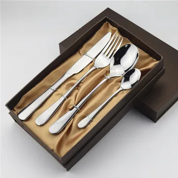 He de li Tableware Western Tableware Family of Four And Fork Spoon Family of Four Knife And Fork Set Gift Tableware Akuhome
He de li Tableware Western Tableware Family of Four And Fork Spoon Family of Four Knife And Fork Set Gift Tableware Akuhome