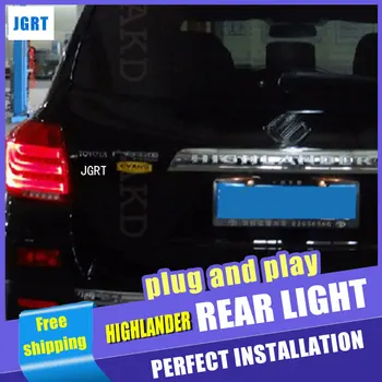 Car Styling LED Tail Lamp for Toyota Highlander Taillight assembly 2012-2014 Rear Light DRL+Turn Signal+Brake with hid kit 2pcs.
Car Styling LED Tail Lamp for Toyota Highlander Taillight assembly 2012-2014 Rear Light DRL+Turn Signal+Brake with hid kit 2pcs.