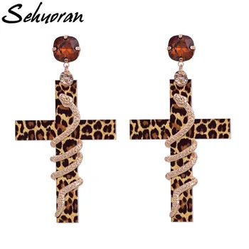 Sehuoran Bohemian Cross Oorbellen Snake Resin Drop Earrings For Women Statement Pendientes Trendy Style Jewelry
Sehuoran Bohemian Cross Oorbellen Snake Resin Drop Earrings For Women Statement Pendientes Trendy Style Jewelry